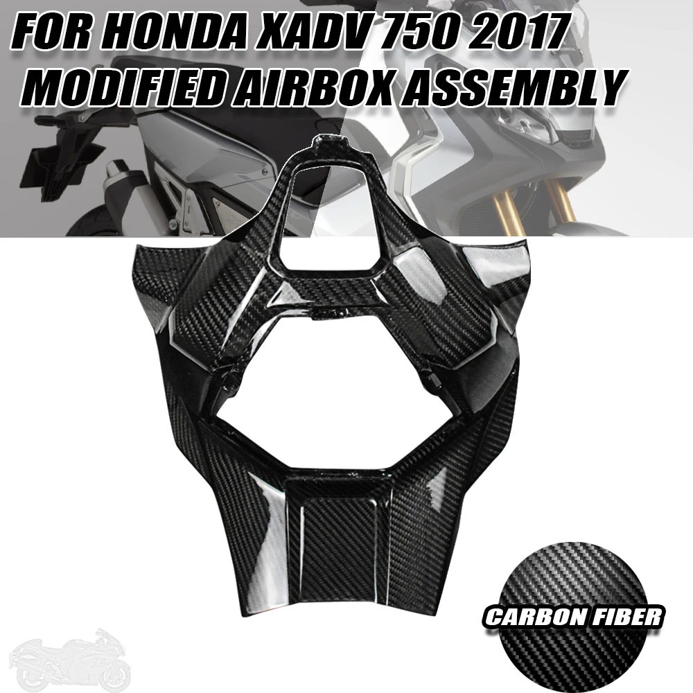 

Для Honda X-ADV 750 XADV 750 2017 2018 2019 3K полностью сухое углеродное волокно Airbox в сборе Обтекатели обтекатели для мотоцикла