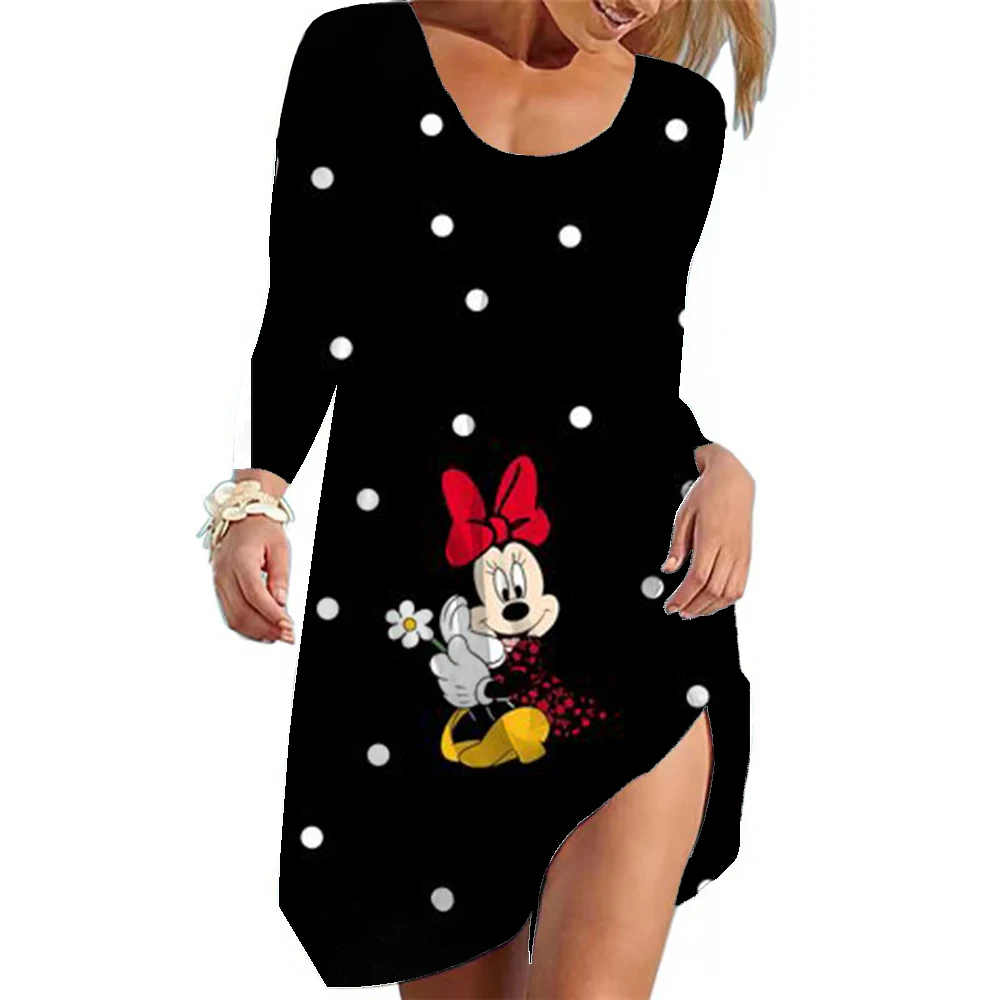 

Disney Long Sleeve Elegant Evening Dress 2022 Summer Dress Classic French Wedding Dress Women's Customer Servic