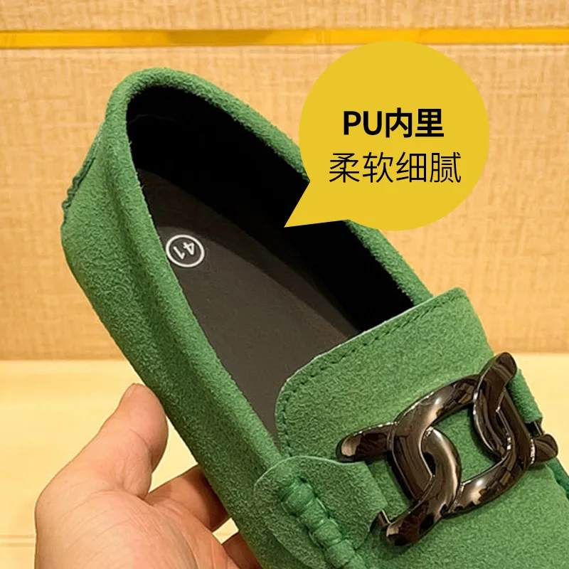 2024 новые крутые мужские повседневные мокасины фиолетовые уличные лоферы для