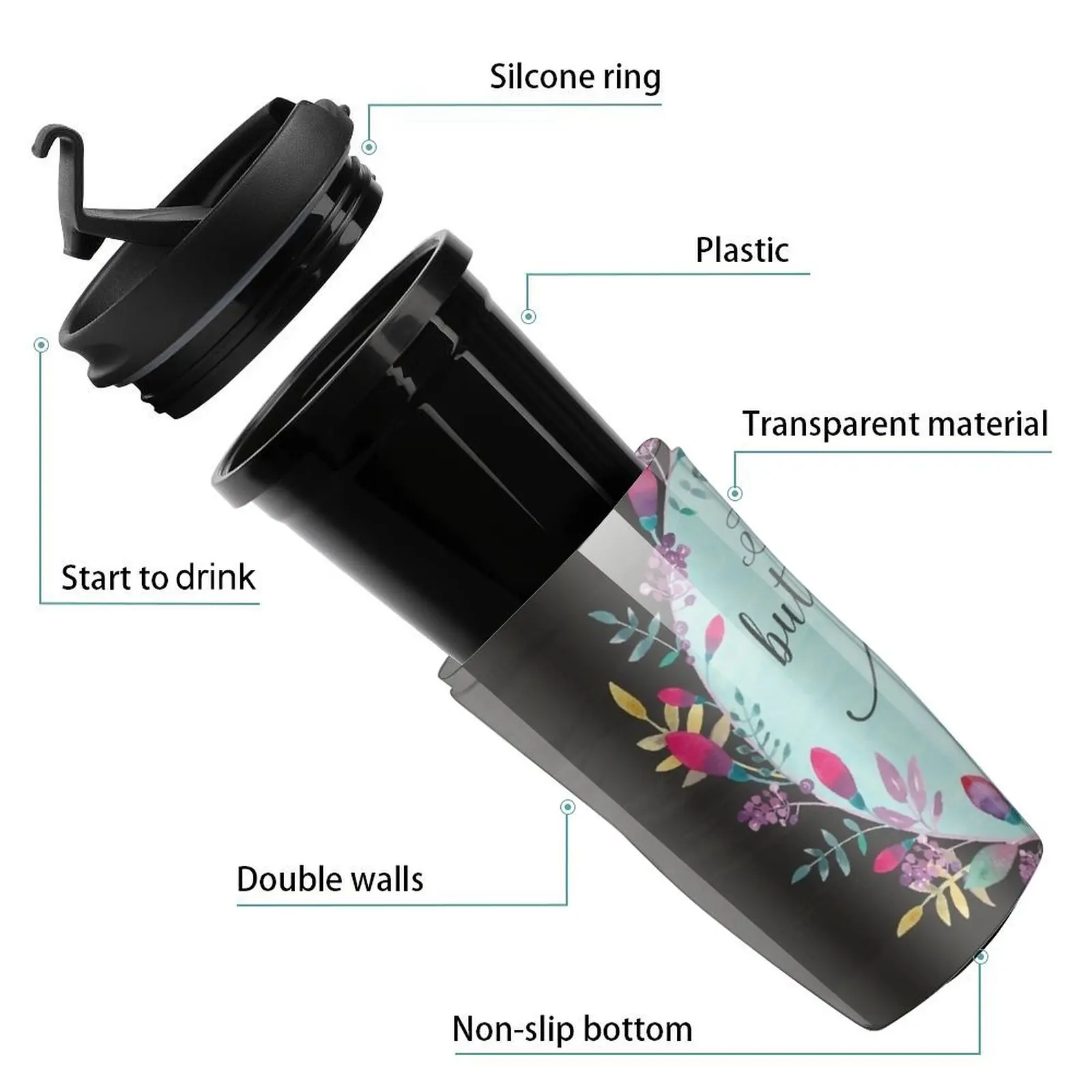 Новинка хотя она и маленькая стандартная дорожная кофейная кружка для кофе