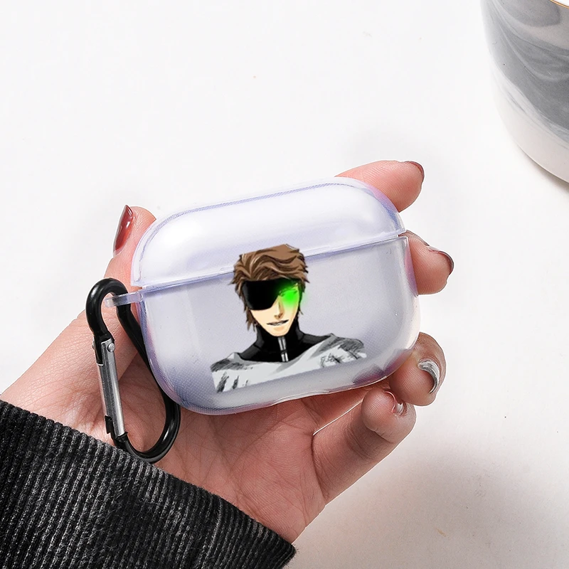 Фото Manga Death Note Earphone Case for Apple Airpods 1 2 3 Pro Yagami Light Lawliet Ryuk Protective Anime AirPods Cases №4