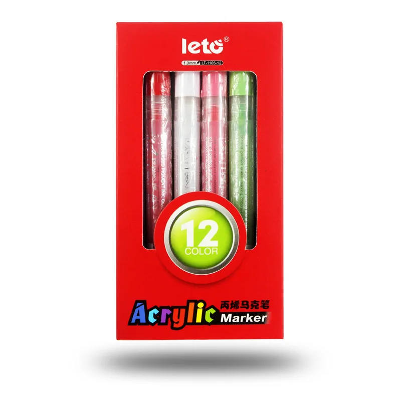 

Lotto 1105 акриловая маркер скетч картина Сделай Сам дизайнерская кисть 12 цветов 18 видов цветов набор на водной основе Студенческая живопись ху...