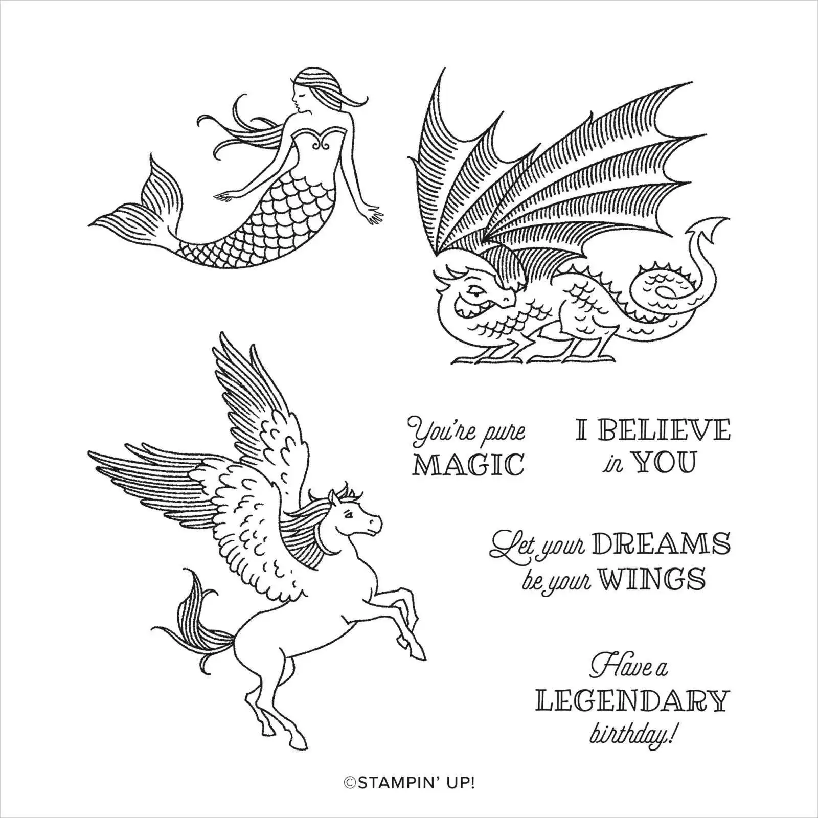 

Прозрачные штампы с изображением Восточного дракона Пегаса, русалки, металлические штампы для самостоятельного изготовления открыток, нов...