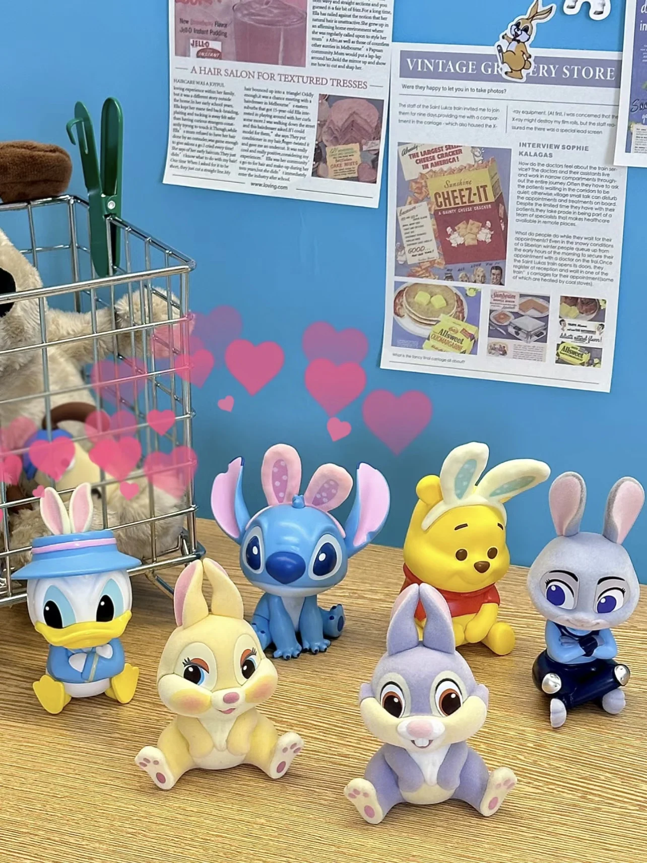 Где находится новый милый кролик из серии Disney? Тема пуха ручная работа