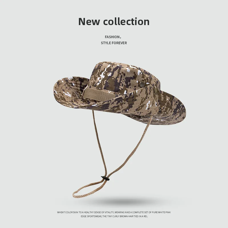 Рыбалка на открытом воздухе повседневная альпинистская рыбацкая шляпа Бенни в