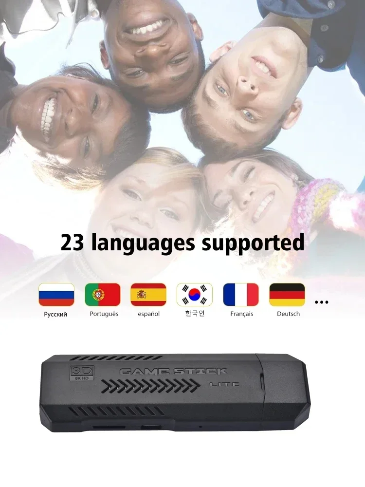 Игровая консоль X2 Plus 128G 40000 Game GD10 Pro 4K Stick 3D HD