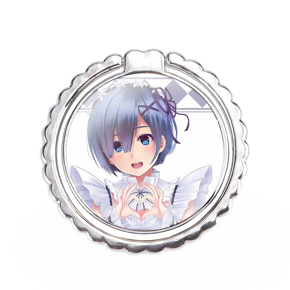 Аниме ReZERO в другом мире модный влюбленный Забавный дизайн держатель для телефона