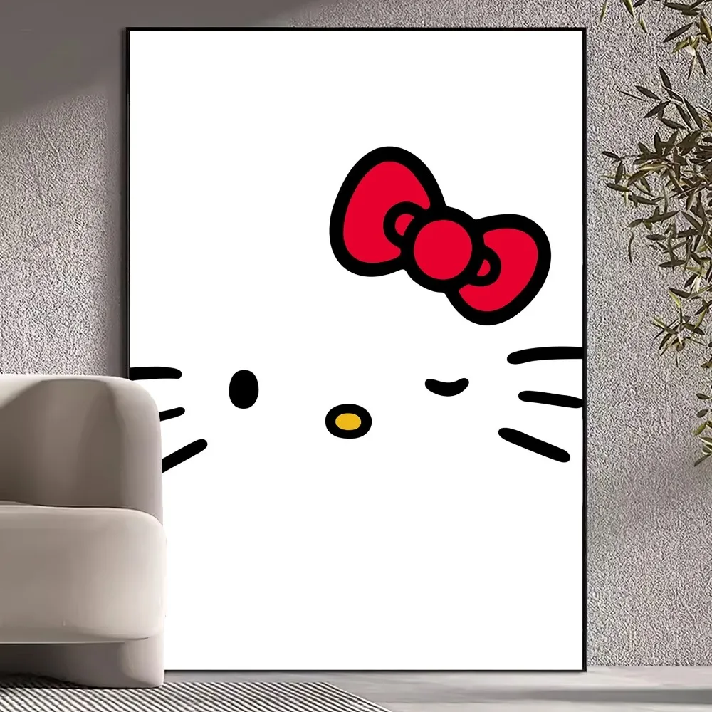 MINISO Sanrio Hello Kitty постер настенные картины для украшения гостиной