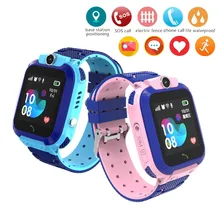 Q12/Q15 Kids Smart Watch Tracker Child Waterproof IP67 SOS Antil-lost Phone Watch Baby 2G SIM Card Call Location Smartwatch Gift