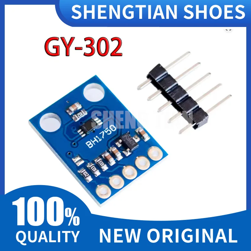 Фото GY-302 BH1750 BH1750FVI Модуль измерения интенсивности освещения, цифровой оптический датчик интенсивности освещения для Arduino №1