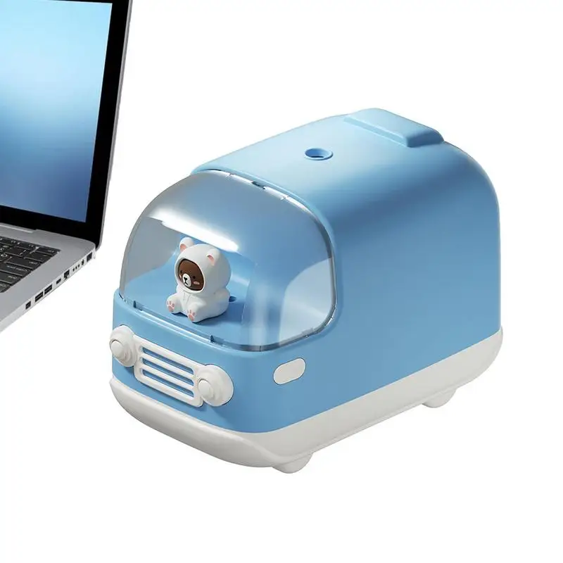 

Spray Humidifiers Bear Shape Cool Mist Diffuser Portable Humidifier Aromatherapy Oil Diffusers Desktop Humidifier For Bathroom