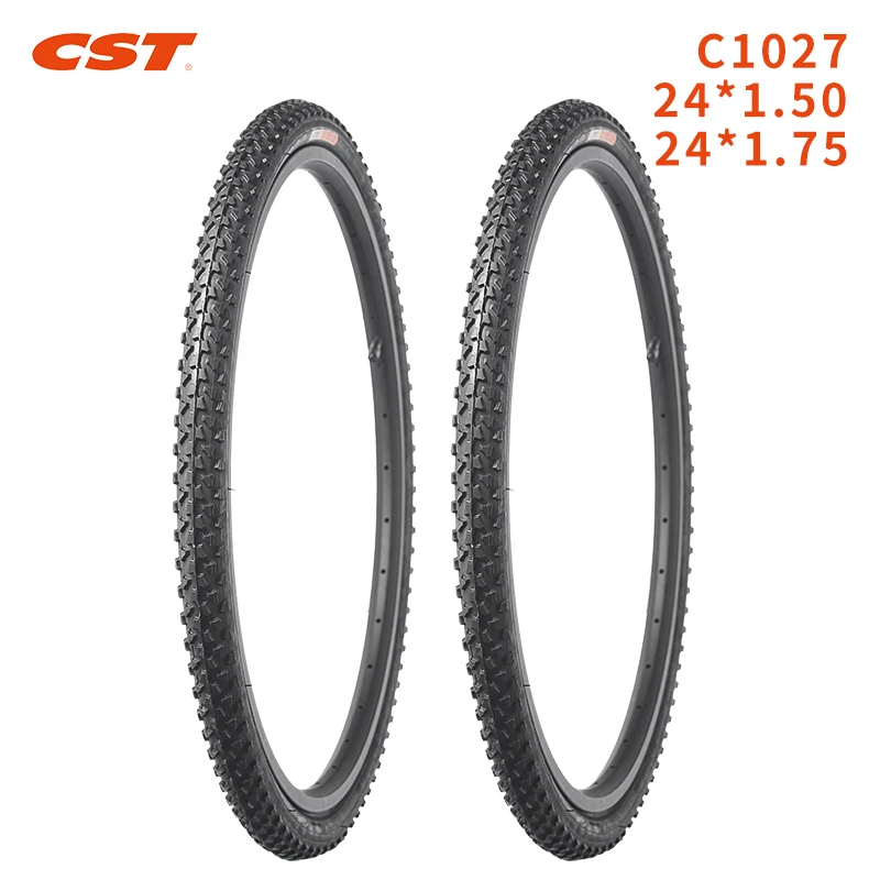 

CST 24 inches mountain bike tires C1027 24*1.5 Bicycle accessories Steel wire tire Antiskid and wear resistant MTB bicycle tire