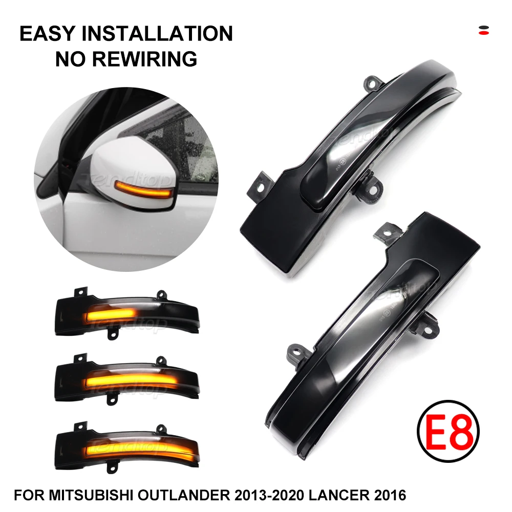 

Указатели поворота для Mitsubishi Outlander 2013-2020 Lancer 2016, 2 шт.