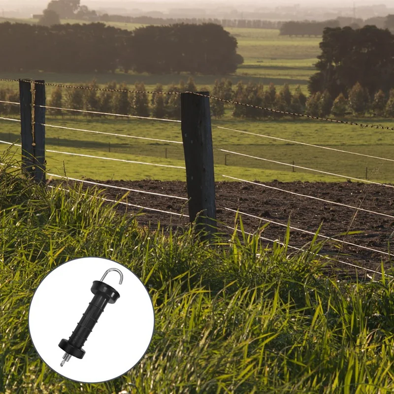 10 шт. дверная ручка для электрического забора изолированное натяжение пружины