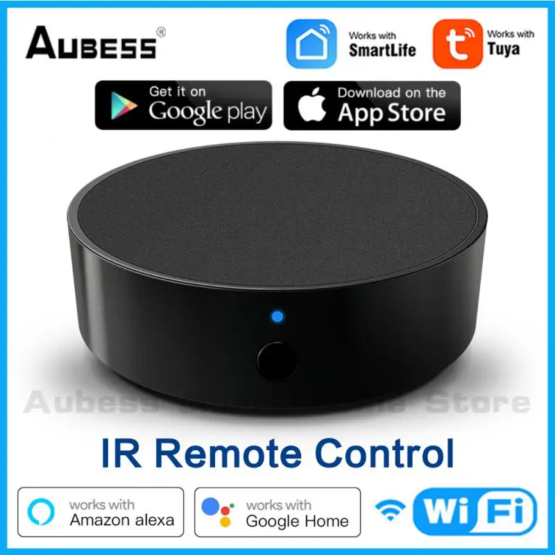 

AUBESS Wifi Smart Home IR Remote Control For TV DVD AUD AC Universal Infrared Tuya App/Voice Remote Control Alexa Google Home