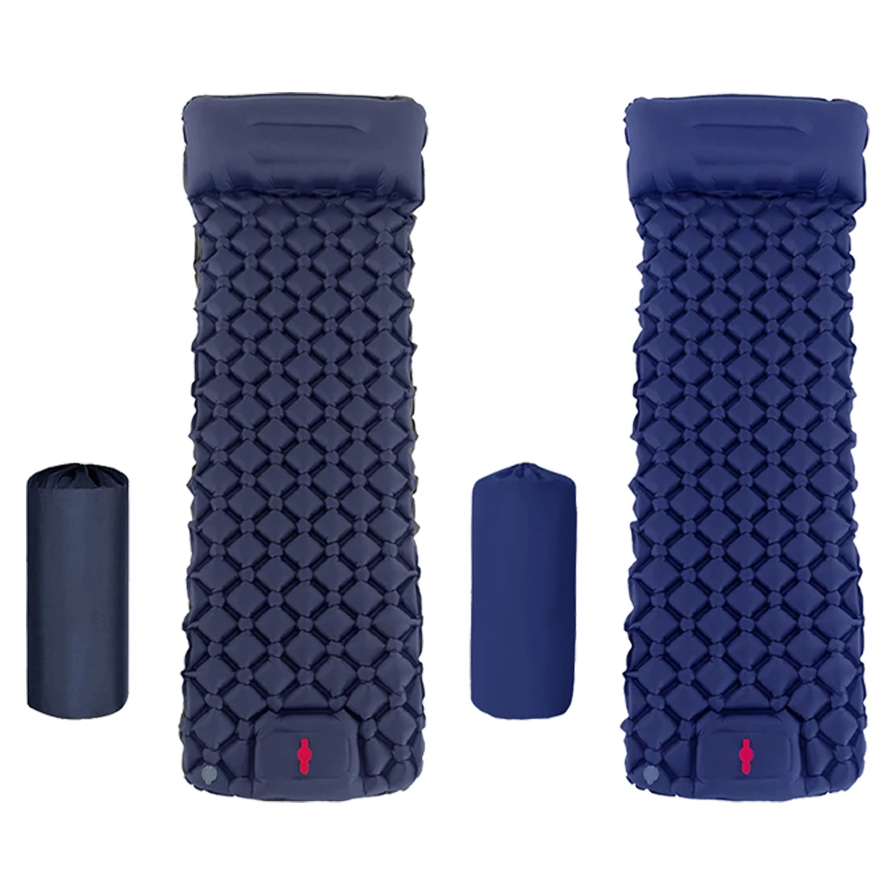Надувной туристический матрас портативный влагостойкий для отдыха на открытом