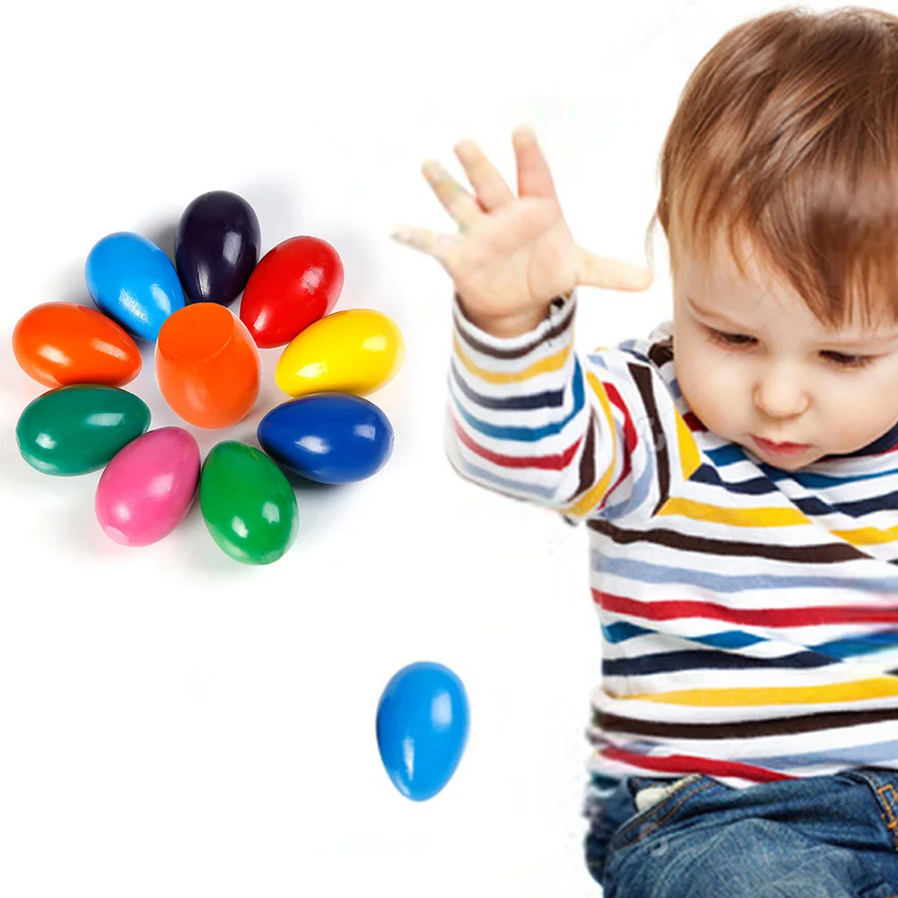 

Kids Toddlers Washable Drawing Non Toxic Stackable Educational Finger Crayons Round Shape Paint Children