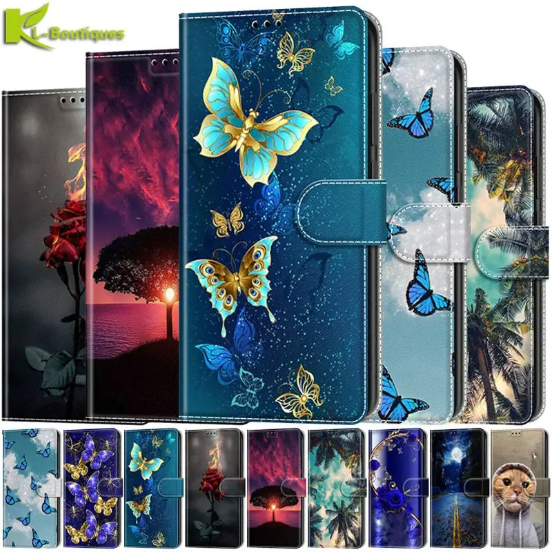 

Кожаный чехол-книжка с магнитной застежкой для Samsung F54