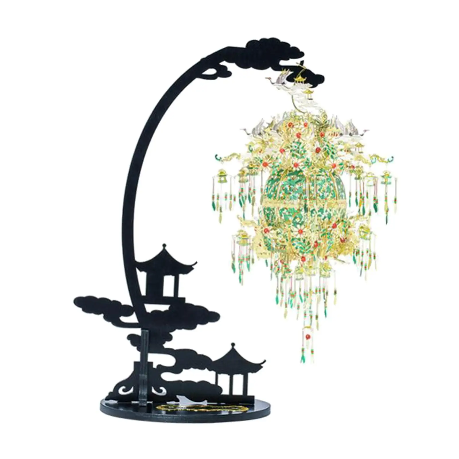 

Sachet Puzzle Decoration Metal Model Kit Traditional Vintage for Mid-Autumn
