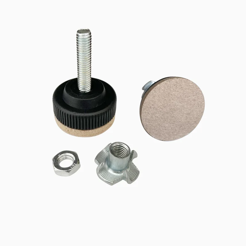 12 шт. Т-образные ножки для мебели с резьбовым хвостовиком