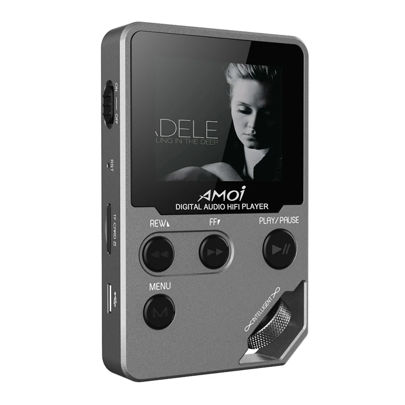 Amoi C10 HIFI Portable MP3 HD Lossless Mini Sports Music MP4 Player Support radio FM TF Ebook stereo Recorder trackwheel Walkman enlarge
