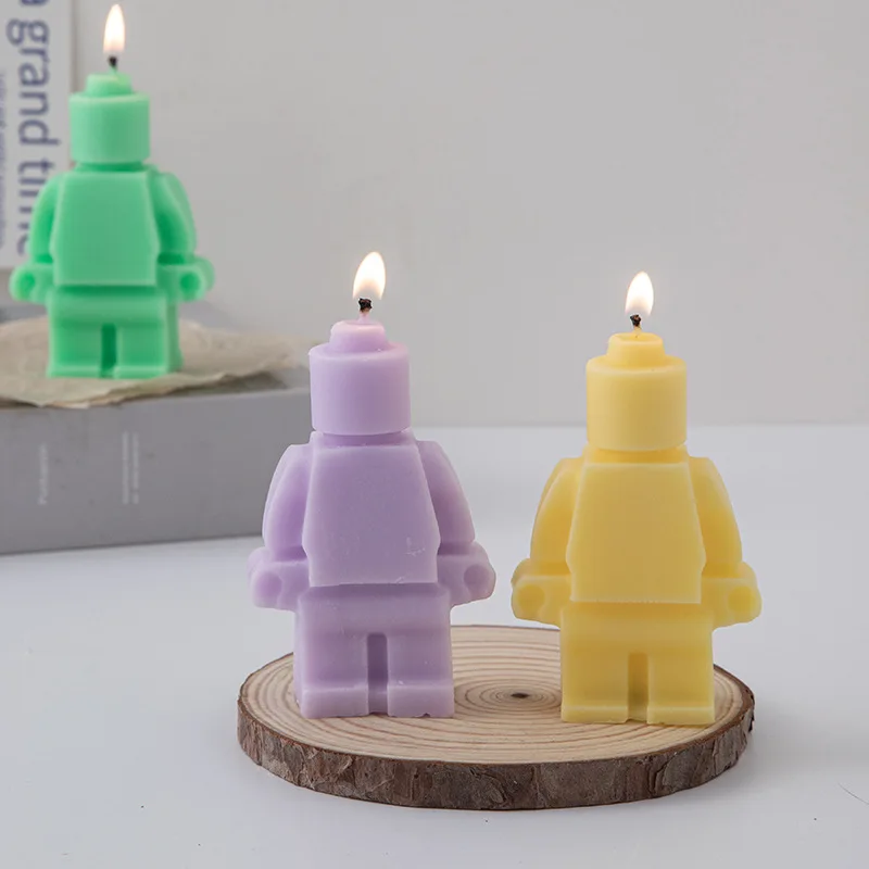 

Children's birthday candle robot scented candle creative boys birthday gifts ins home decoration ornaments for decoration room