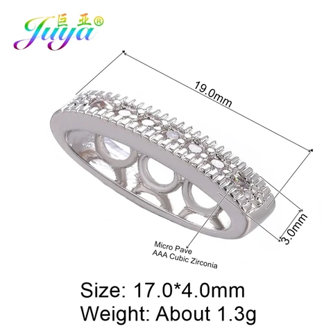 Juya медные распределительные бусины 5 отверстий