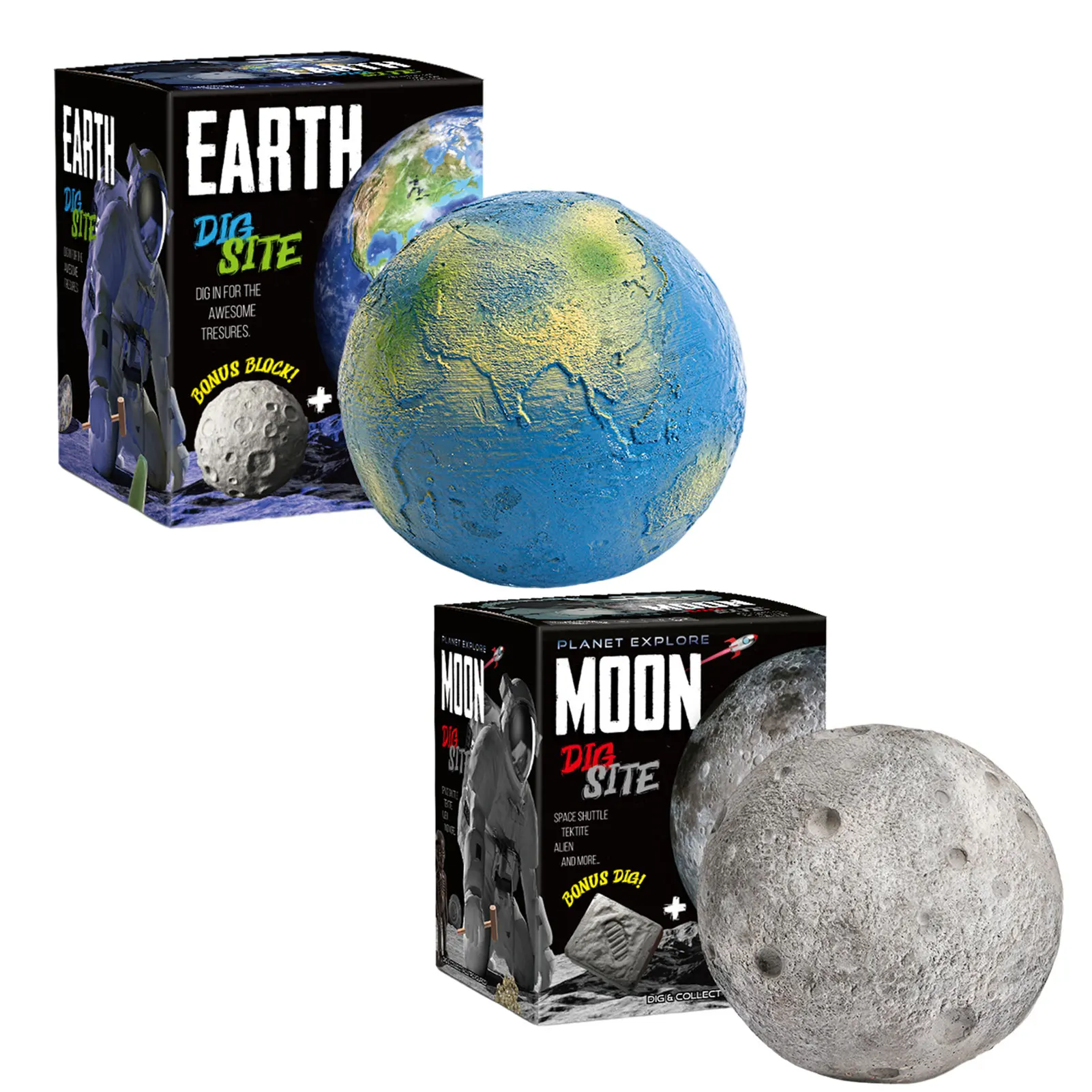 

Solar System Gemstone Dig Kit Earth Moon Planet Explore Dig Kit Planet Mining Kit Educational Toy Children's Science STEM Toys
