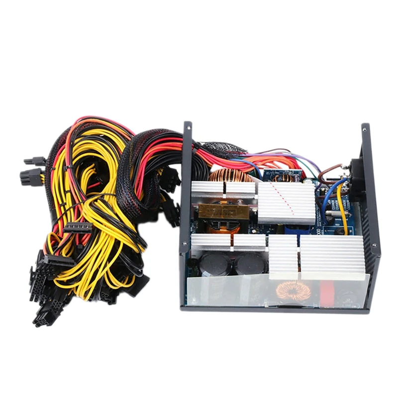 

2000W Mining Power Supply PSU Mining Rig PSU ATX PC Power Supply For 8 GPU ETH Rig Ethereum Miner