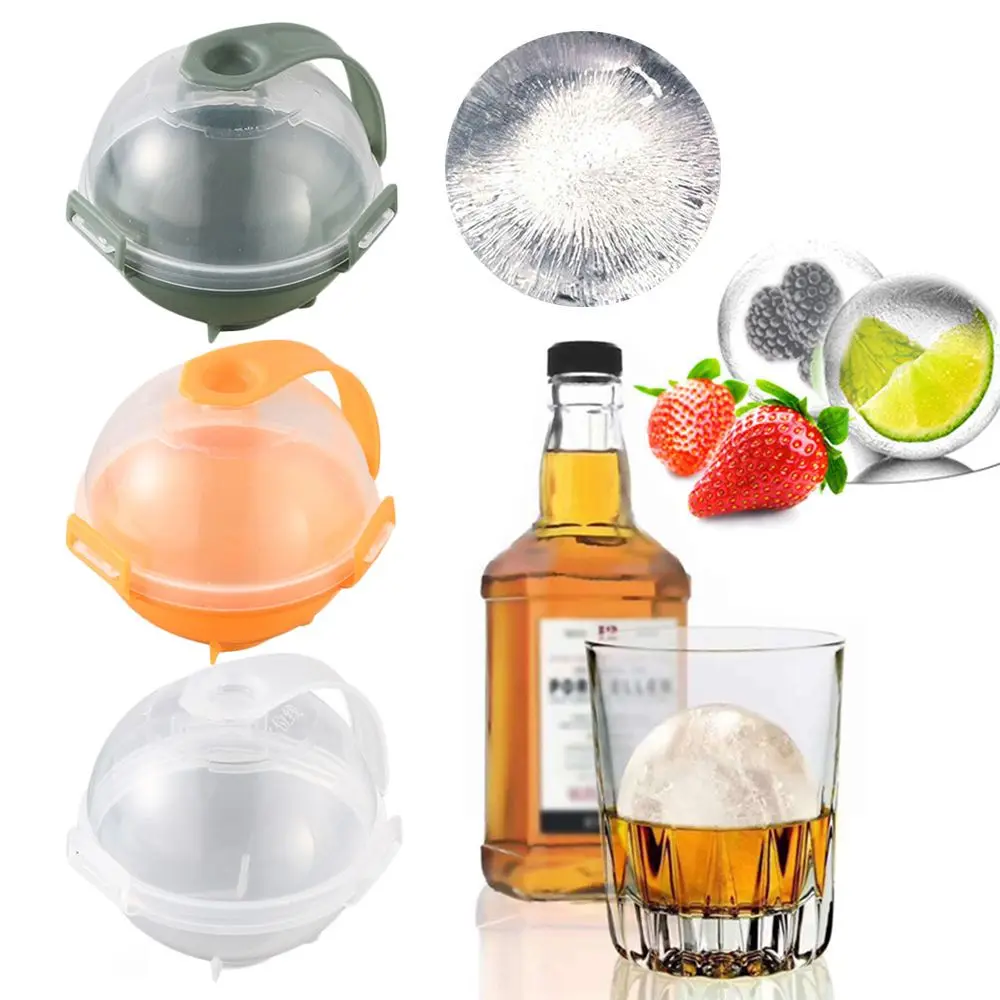 

1.97in Ice Ball Maker Mold Bar Ice Cube Ice Hockey Ice Box Mold Sphere Round Ball Whiskey Cocktail Ice Cream Mould Party Supply