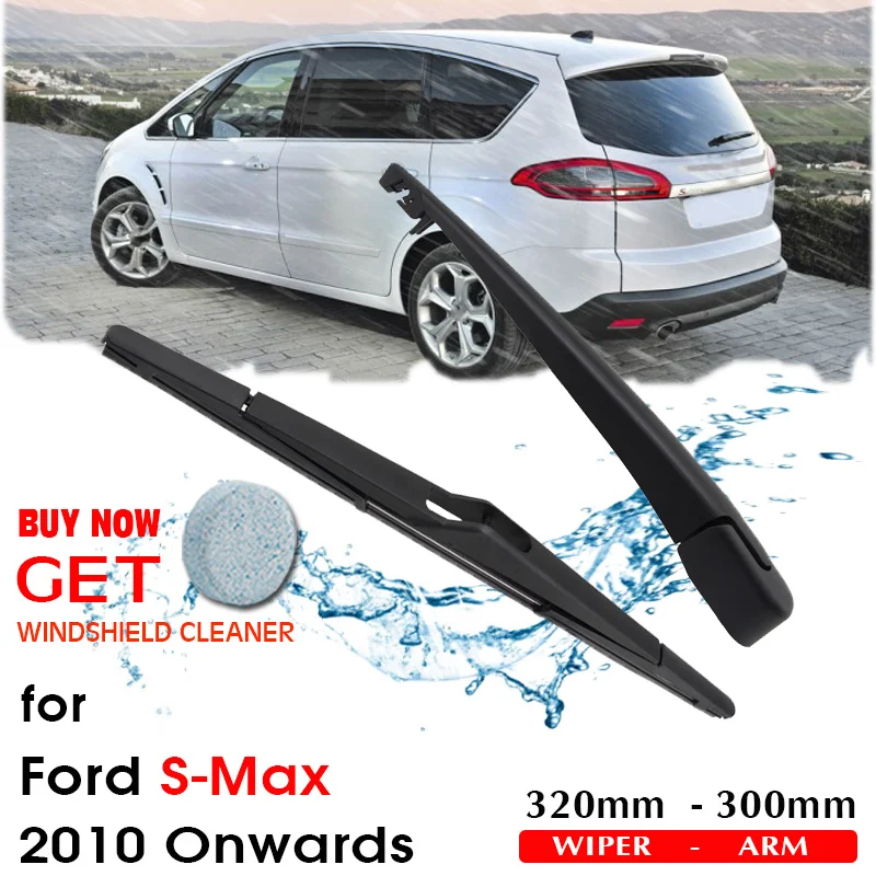 

Car Wiper Blade Rear Back Window Windscreen Windshield Wipers For Ford S-Max Hatchback 320 mm 2010 Onwards Auto Accessories