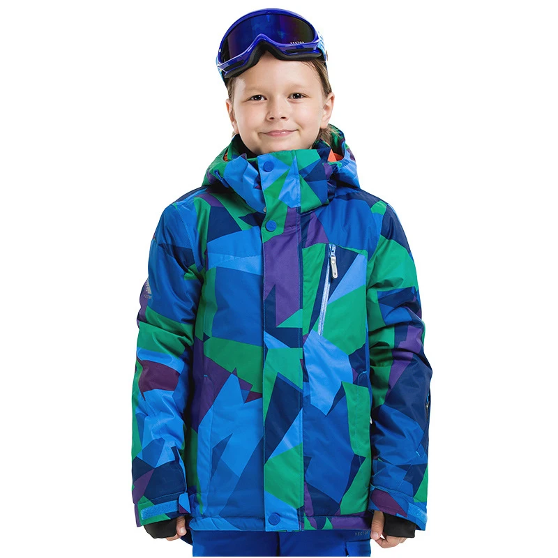 -30 Degree Waterproof Ski Jackets Children Snow Jacket Ski Pants Boys Winter Outdoor Ski Jacket Snow Pants