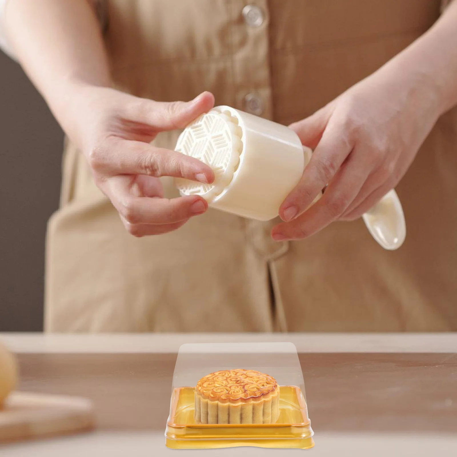 Яичный желток хрустящая упаковочная коробка держатель для слоеного яичного