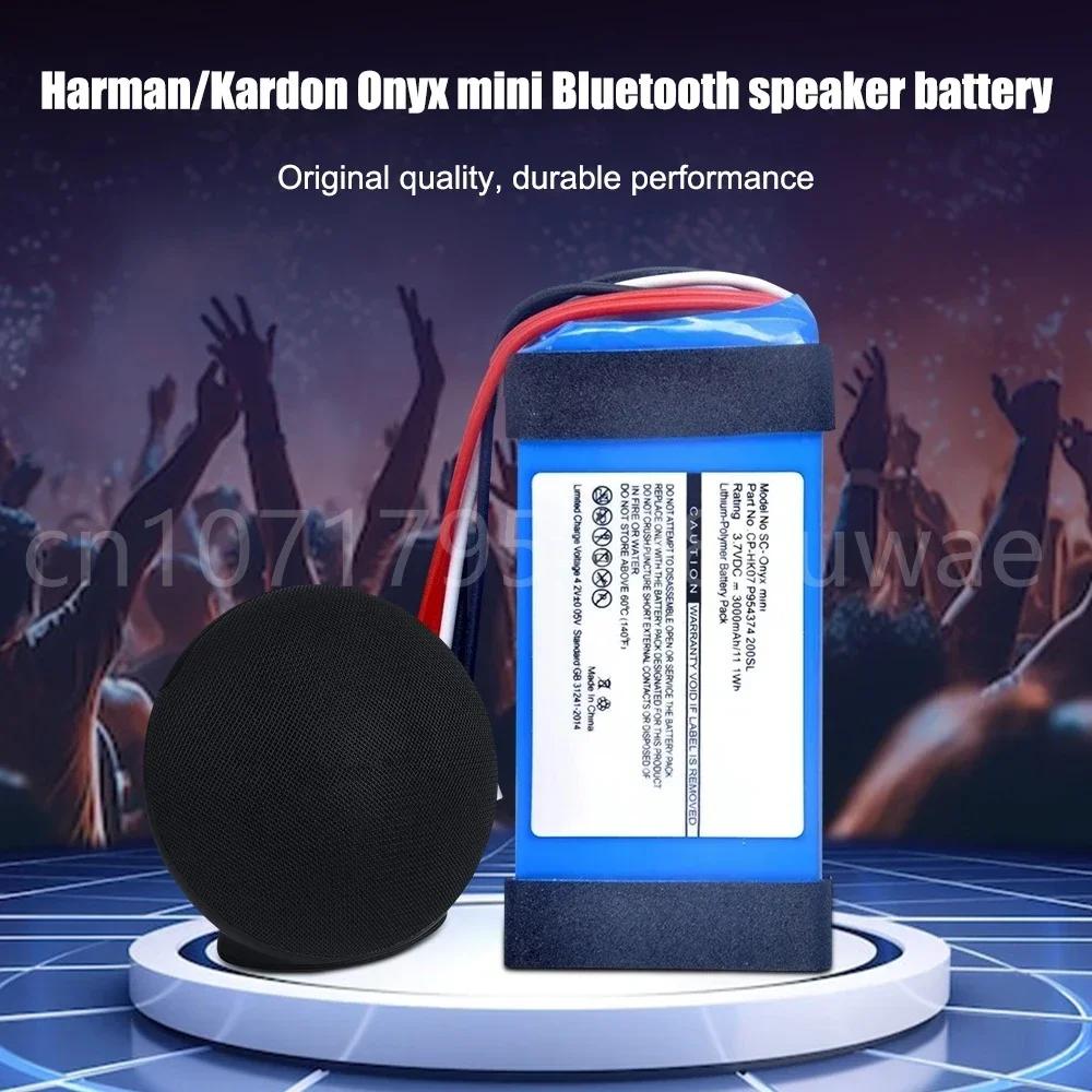 Аккумулятор Onyx Mini Speaker емкостью 3000 мАч для литий-полимерных аккумуляторов Harman/Kardon
