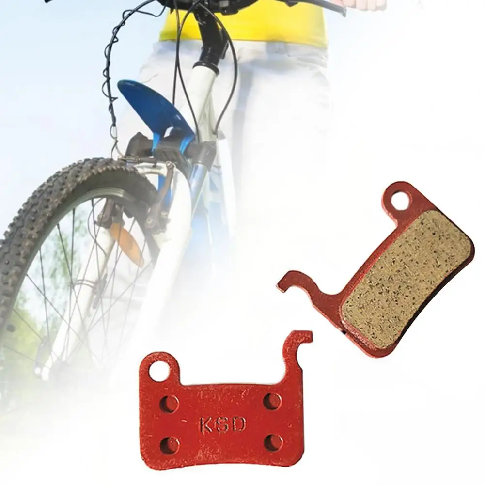 

Lightweight 1 Pair Useful High Strength Bike Brake Pad Durable Brake Disc Pad Long Lifespan for MTB Road Bike