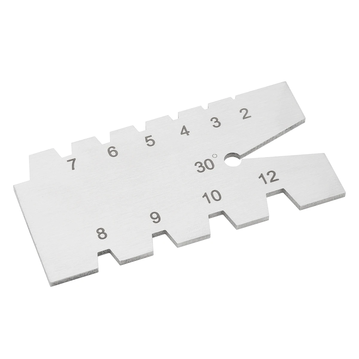 

Screw Pitch Gauges Acme Screw Thread Gage Angle Gauge Template 30° Thread Gauge Screw Angle Template Gage Inspection Tool