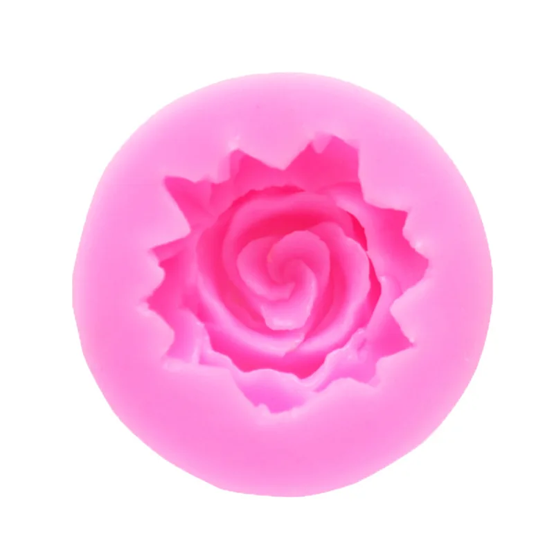 

3D Rose Chocolate Mold Fondant Cake Decorating Tools Silicone