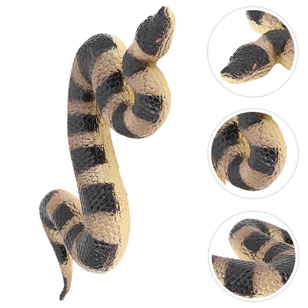 

Simulation Snake Model Pranking Toy Emulated Kids Desktop Decor Creepy Trick Simulated Crawling Toys