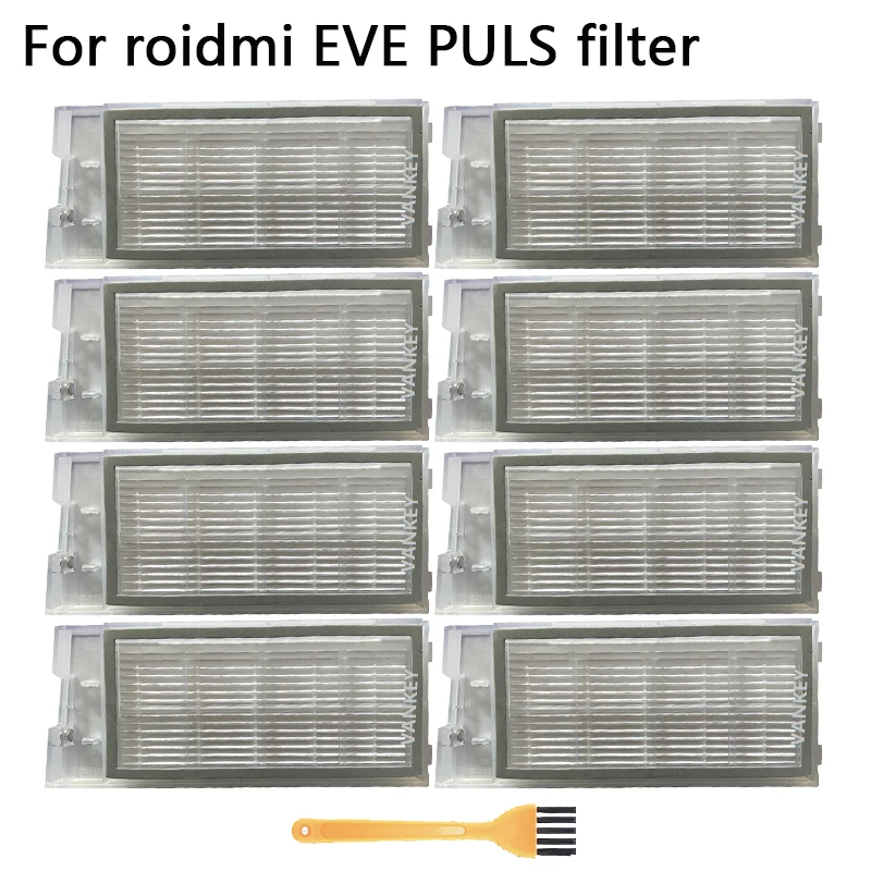 

For Xiaomi Roidmi EVE Plus Smart Robot Vacuum Cleaner Hepa Filter Kit Spare Parts Replacement Home Accessories