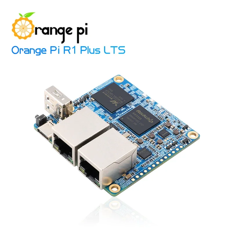 Orange Pi R1 Plus LTS 1 ГБ ОЗУ использует Rockchip RK3328 одноплатный компьютер с открытым