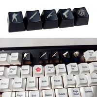 1 pc diy abs backlit keycap oem profile r4 personality height creative csgo key button for gaming mechanical keyboard