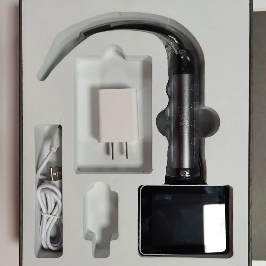 Новый дизайн портативный Ларингоскоп для педиатрической и взрослой видеосъемки