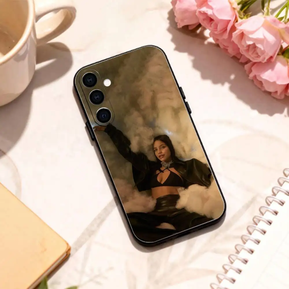 Чехол для телефона Latin Pop E-Emilia Mernes для Samsung Galaxy A73, A72, A71, A70, A53, A52, A51 и других моделей, мягкий черный корпус (art.: 3920da51dc12e) - 3920da51dc12e