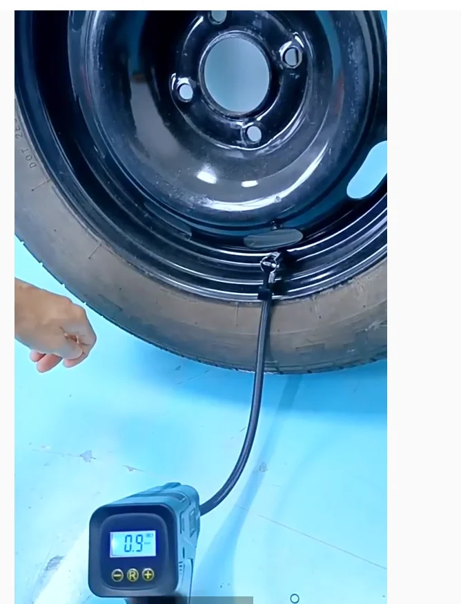 Компактный портативный интеллектуальный цифровой насос для накачивания автомобильных шин с быстрой накачкой. (art.: 3920dd23b860b) - 3920dd23b860b