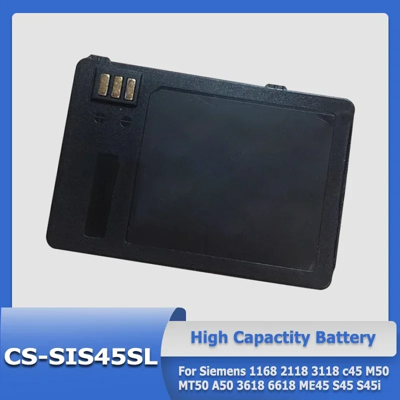 Высококачественный аккумулятор CS-SIS45SL для Siemens 1168 2118 3118 c45 M50 MT50 A50 3618 6618 ME45 S45 S45i
