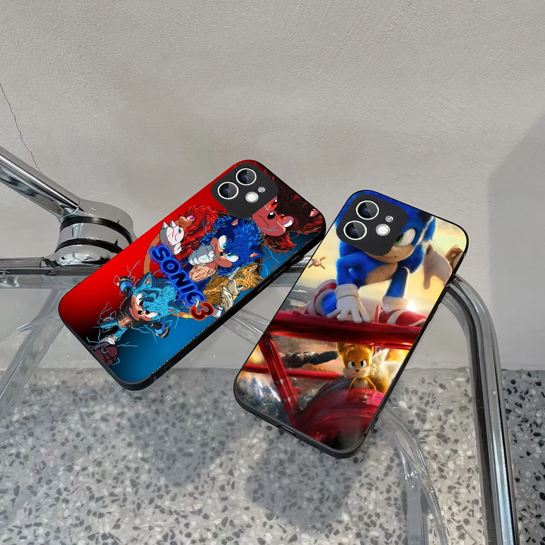 WAA-33 Черный гибкий чехол из ТПУ Sonic для Huawei Y5 6 7 8 9 Nova 3 Prime