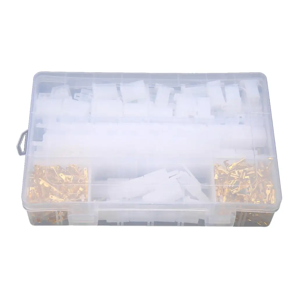 

580pcs Wire Connector 2 3 4 6 9Pin Terminal Plug Kits for Car Tricycle ATVs