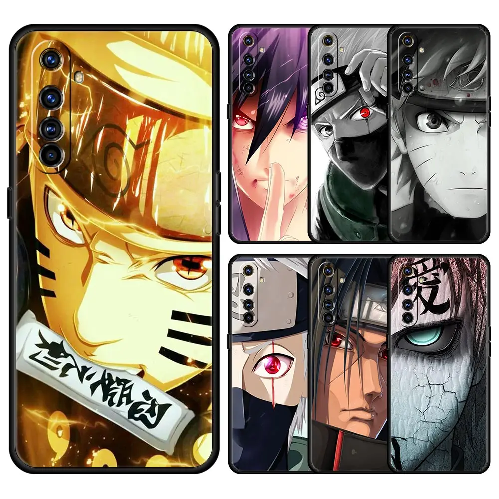 

Naruto Anime Kakashi Uchiha For Realme 8 7 6 Pro C21 C3 C11 Phone Case Oppo A53 A52 A9 A54 A15 A95 Reno7 SE Reno6 Pro 5G Z Cover