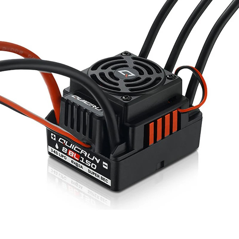 

HOBBYWING waterproof 150A WP-8BL 150 RTR Brushles Sensorless ESC Speed Controller For 1/8 RC Cars Touring Car Truggy Buggy