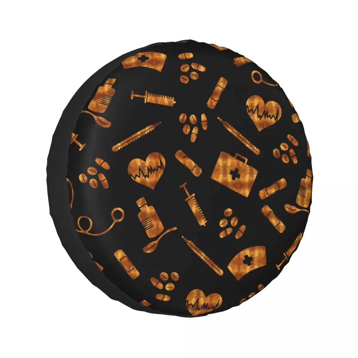 

Nursing Tools Spare Tire Cover Universal Waterproof Protection Wheel Cover Fit for Jeep Trailer RV SUV Camper Vehicle